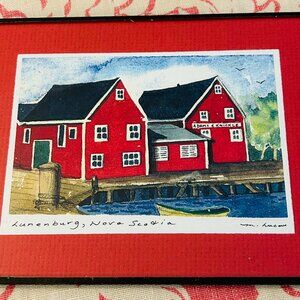 Nova Scotia Water Color Reproduction by Maggie Lucas